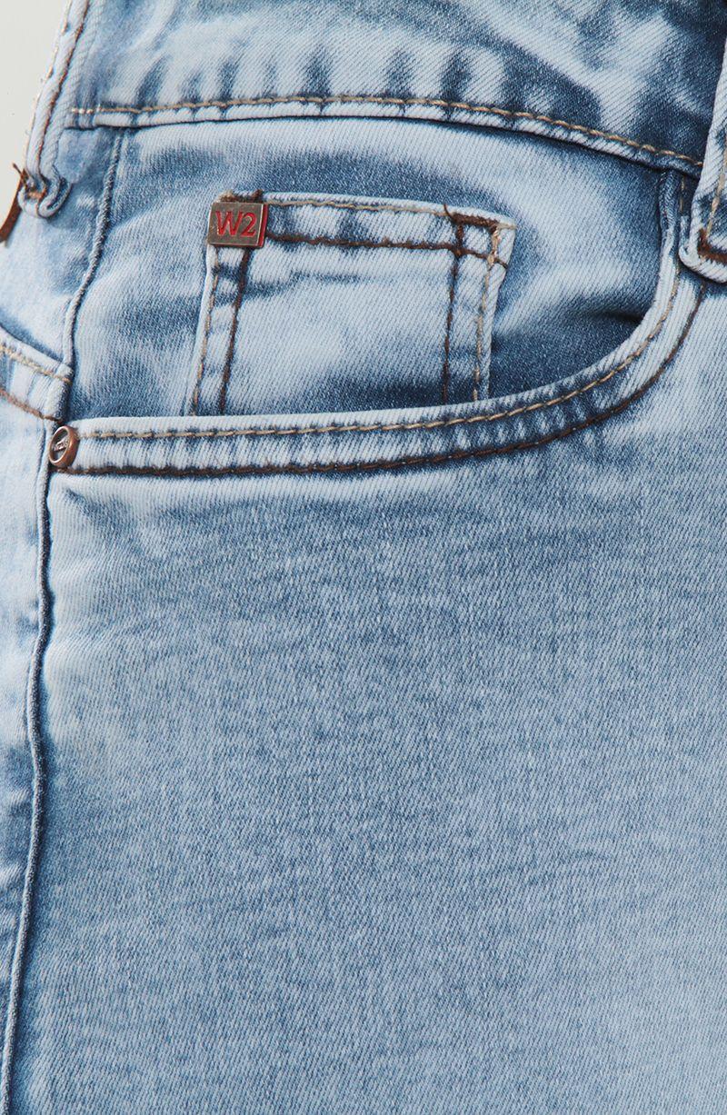 Jeans Tiro Medio Wide Pretina Basica 1 Boton-6