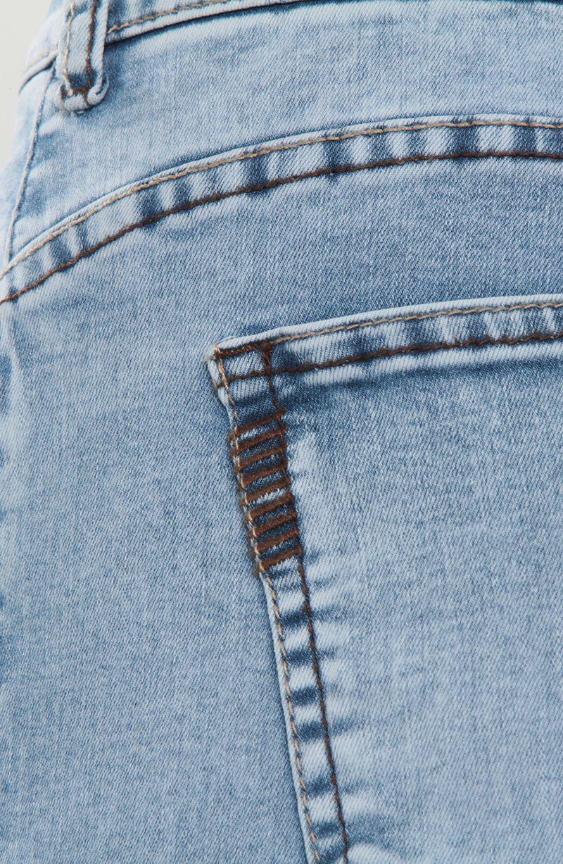 Jeans Tiro Medio Wide Pretina Basica 1 Boton-9