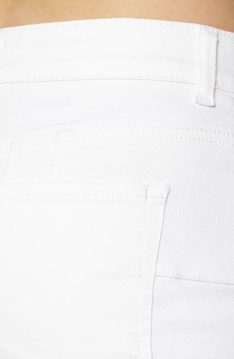 Jeans Flare Tiro Alto Push Up Pretina Basica Boton-9