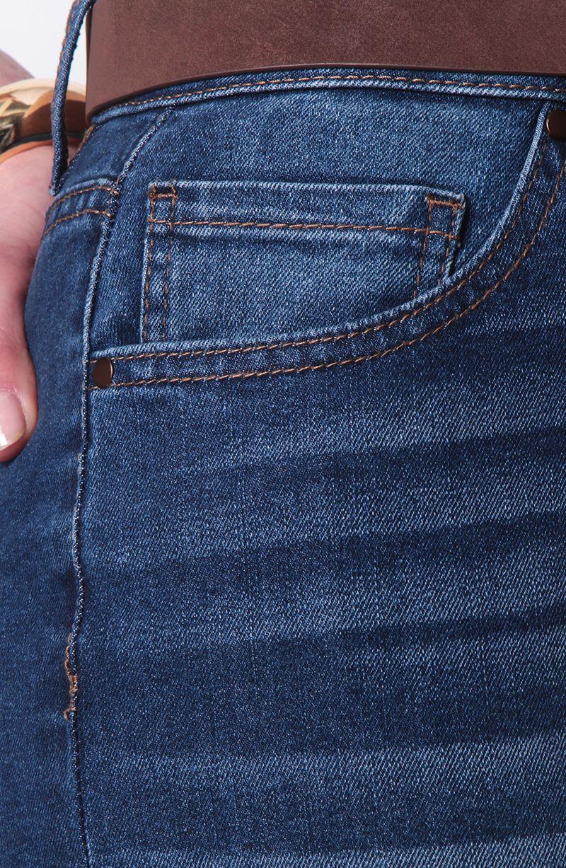 Jeans Wide Leg Cropped   Tiro Medio   Pretina Basica 1 Boton Con   Cinturon-3