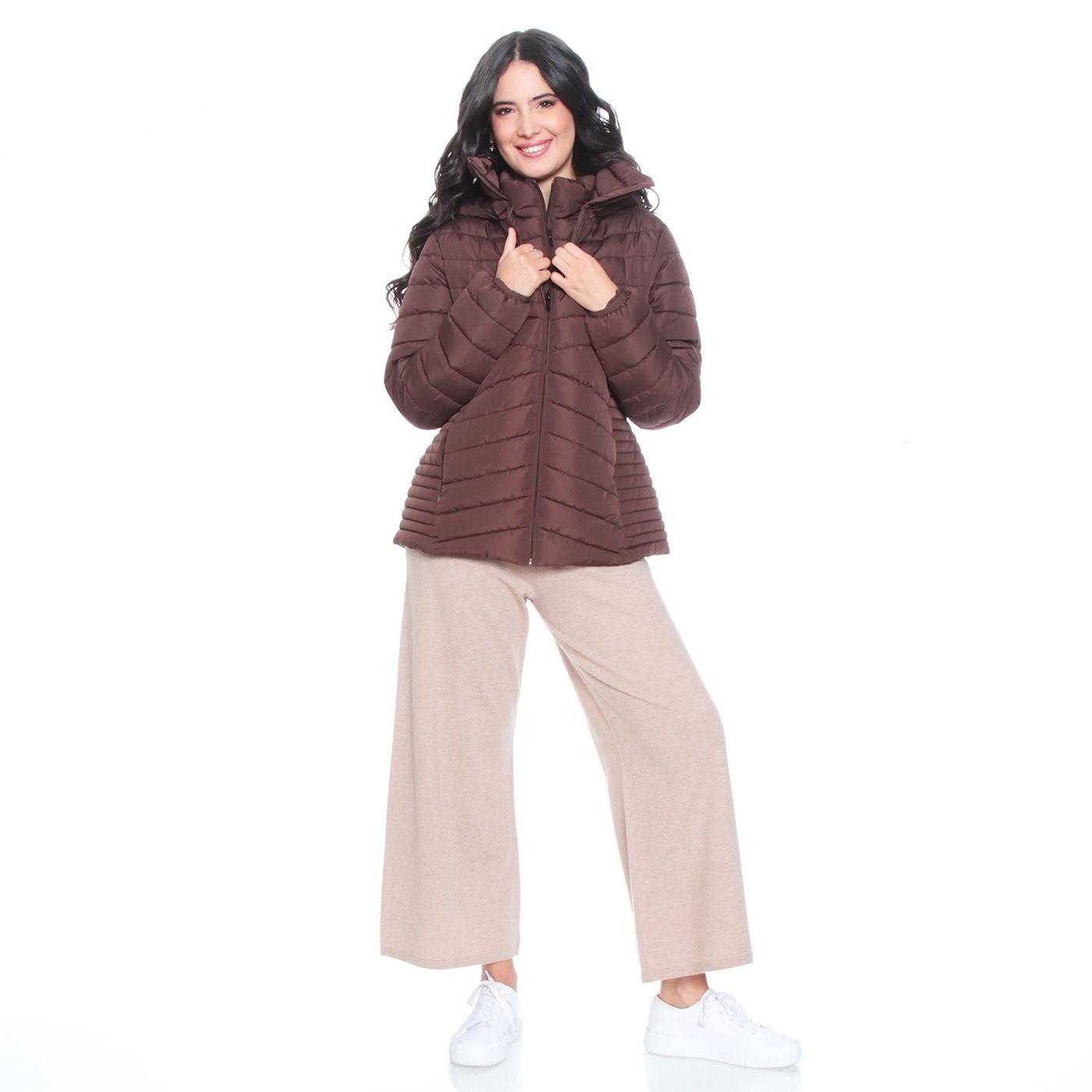 Parka Manga Larga Con Capucha-5