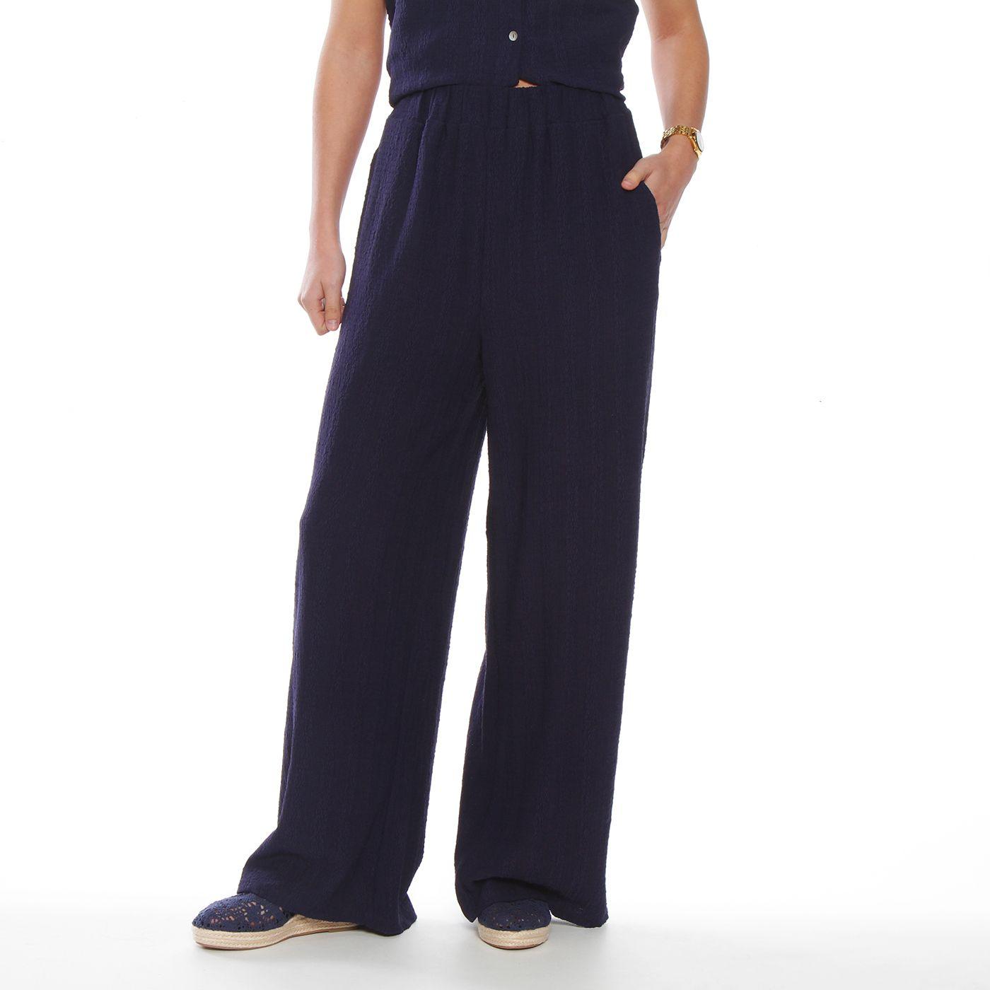 Conjunto Blusa Sin Manga Y Pantalon Wide Leg-6