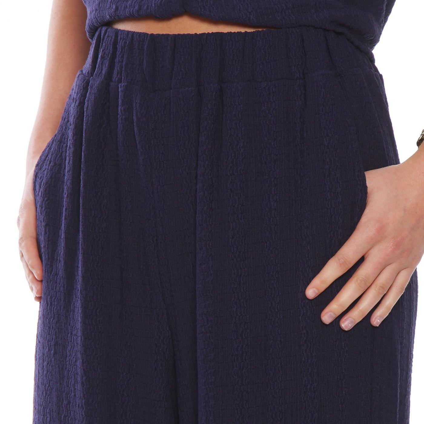 Conjunto Blusa Sin Manga Y Pantalon Wide Leg-9