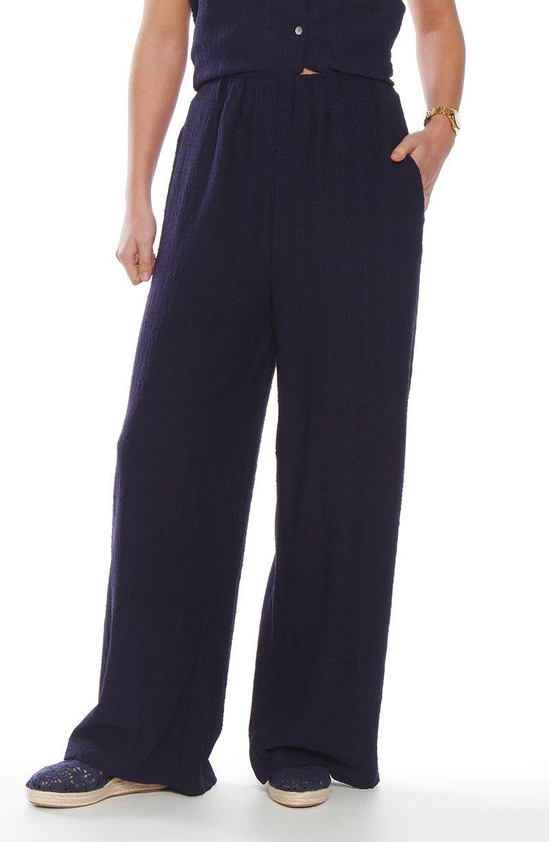 Conjunto Blusa Sin Manga Y Pantalon Wide Leg-4