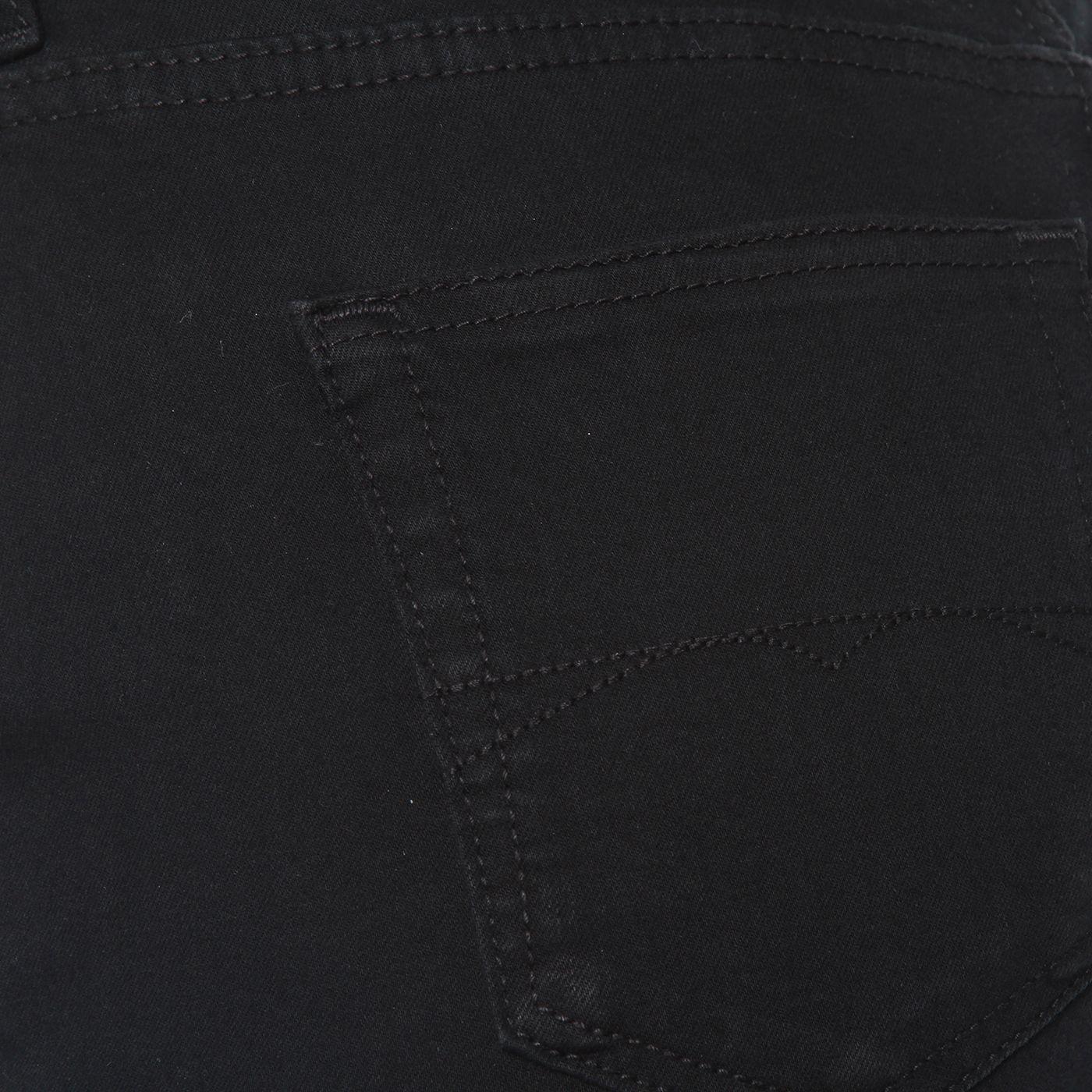 Jeans Flare Tiro Medio Pretina  1 Boton-6