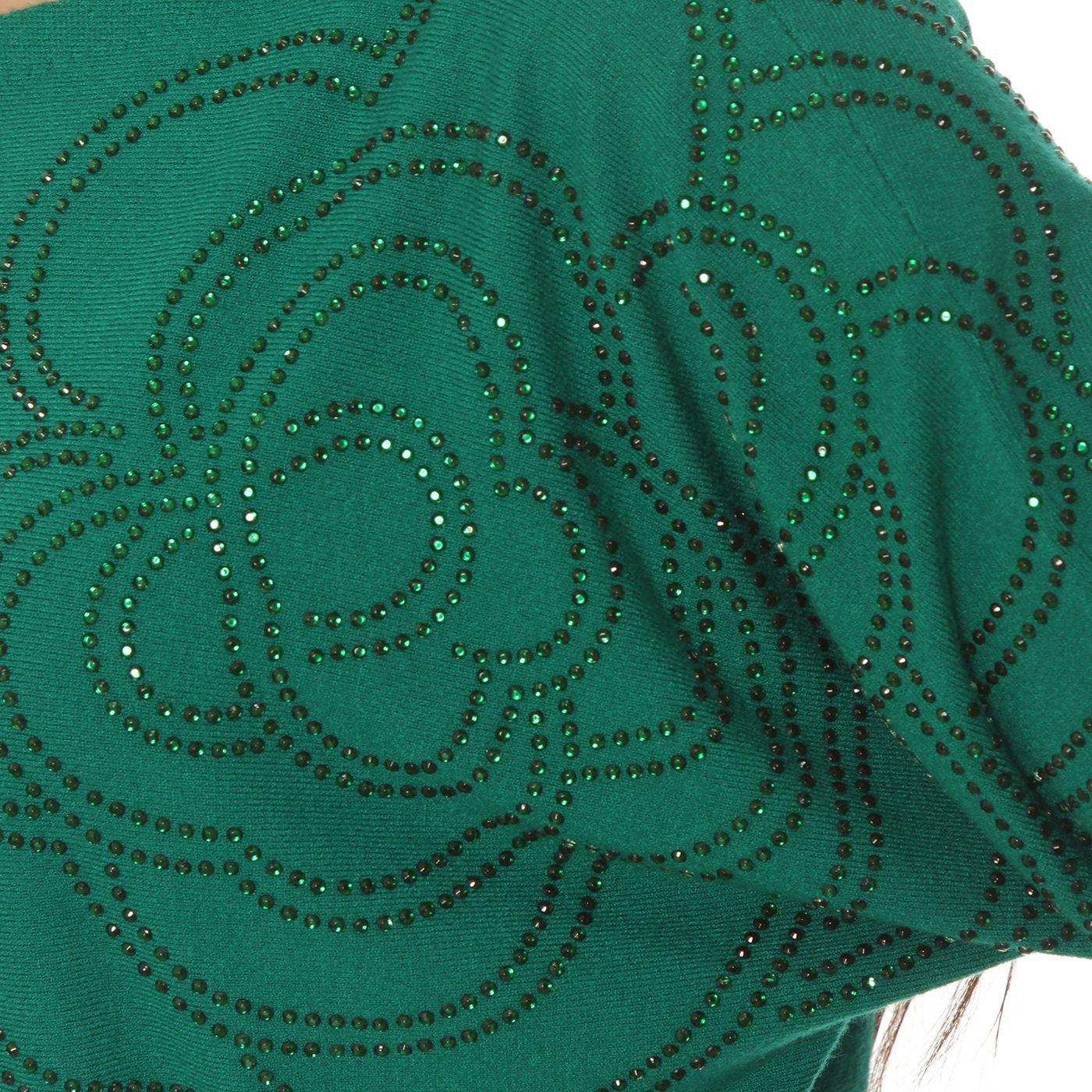 Sweater Manga Larga Con Aplicacion Escote Redondo-3