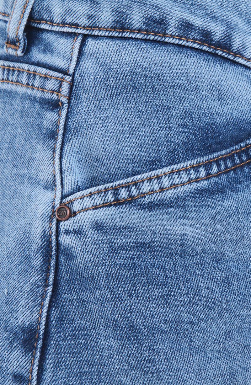 Jort Bermuda Denim Tiro Alto Pretina 1 Boton-9