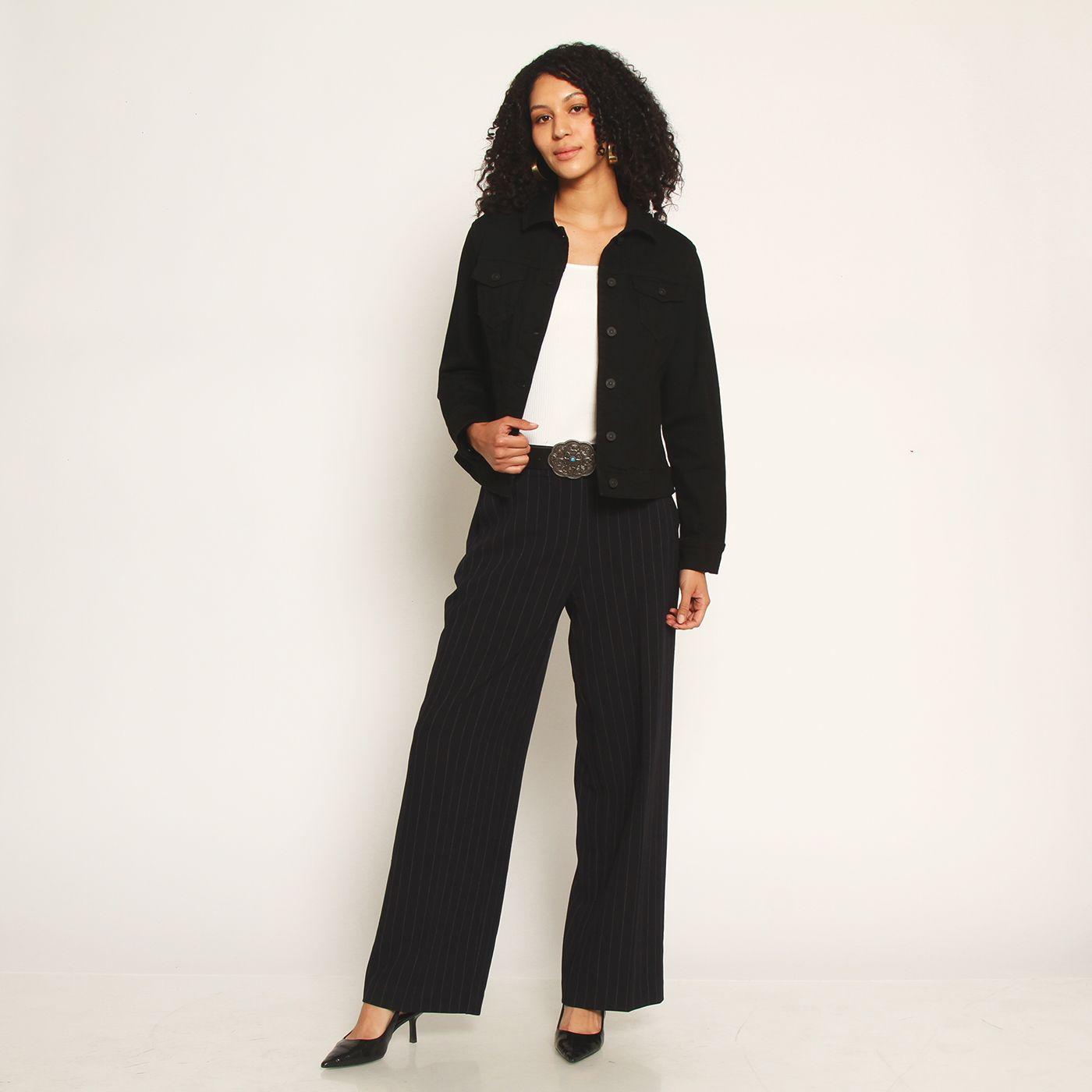 Chaqueta Manga Larga Abotonada En Delantero-6