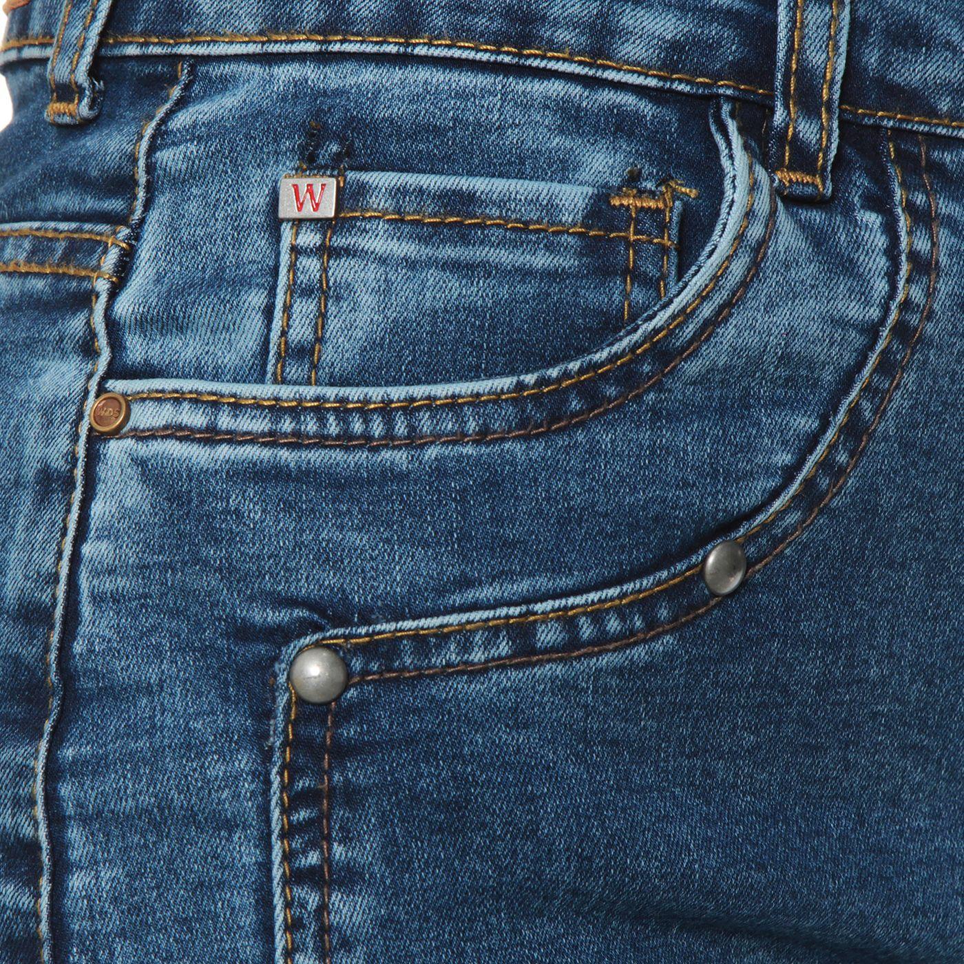 Jeans Wide Leg Costadillo Tiro Alto Pretina Basica 1 Boton Tachas-7