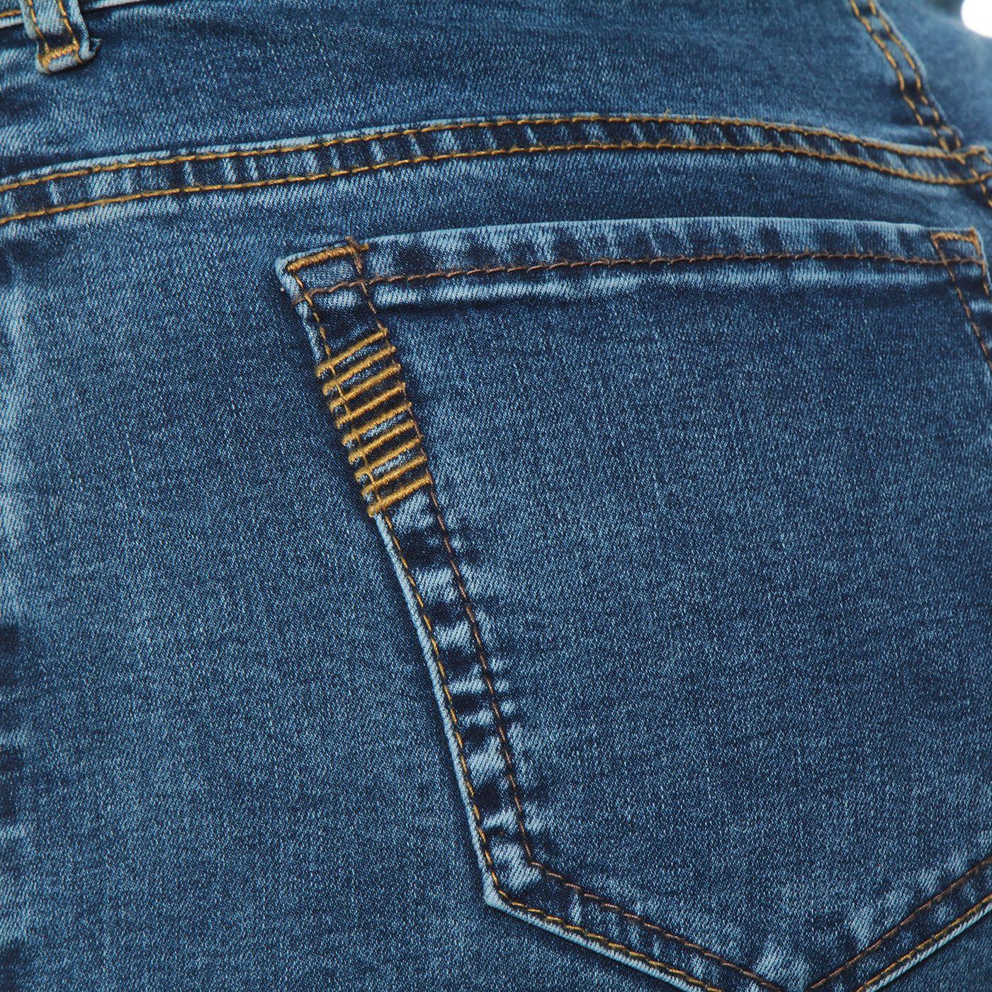 Jeans Wide Leg Costadillo Tiro Alto Pretina Basica 1 Boton Tachas-9
