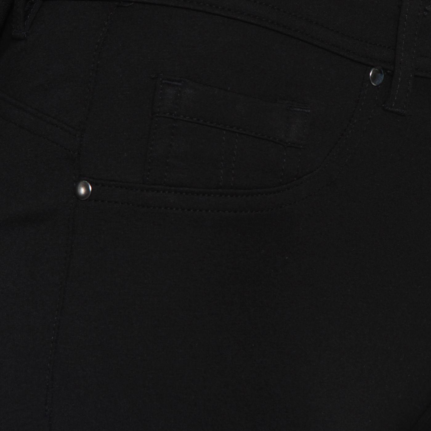 Ponte Recto Pretina Un Boton Basica Con Bolsillo Falso-2