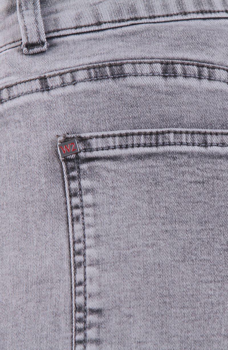 Jeans Wide Leg Tiro Alto Pretina Basica 1 Boton-4