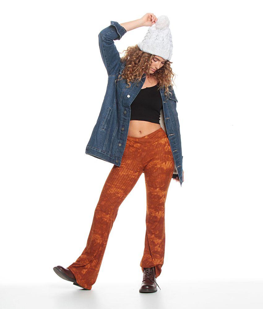 Calza Flare Tie Dye Pretina Cruzada-4