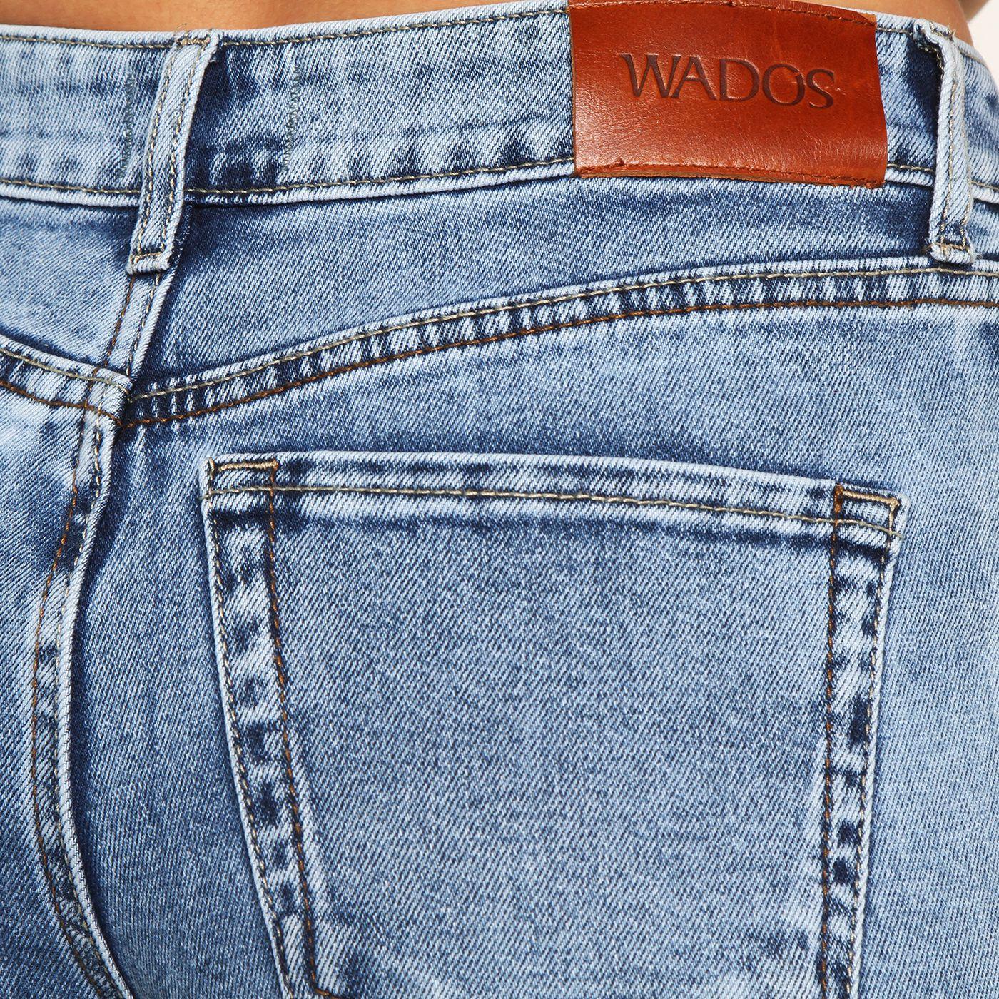 Jeans Recto Tiro Alto Pretina     Basica 1 Boton-9