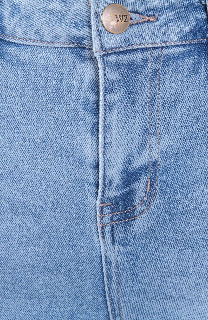Jeans Recto Tiro Medio Pretina Basica 1 Boton-6