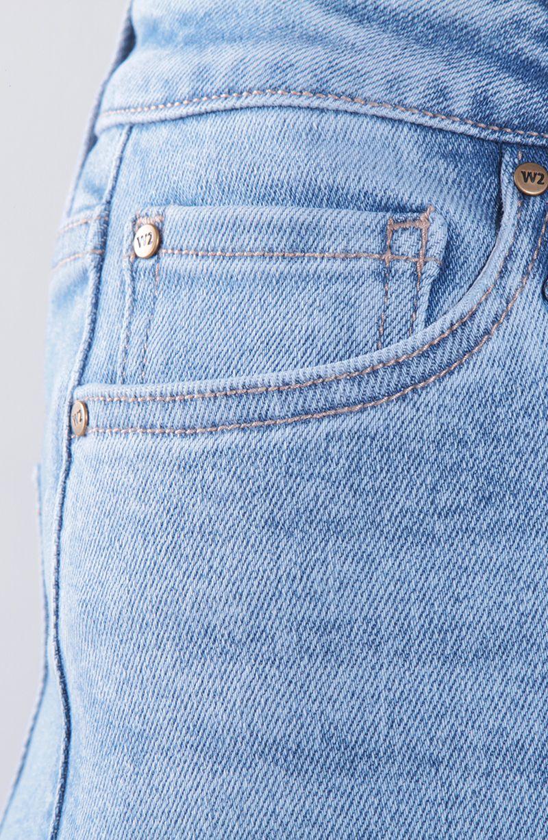Jeans Recto Tiro Medio Pretina Basica 1 Boton-8
