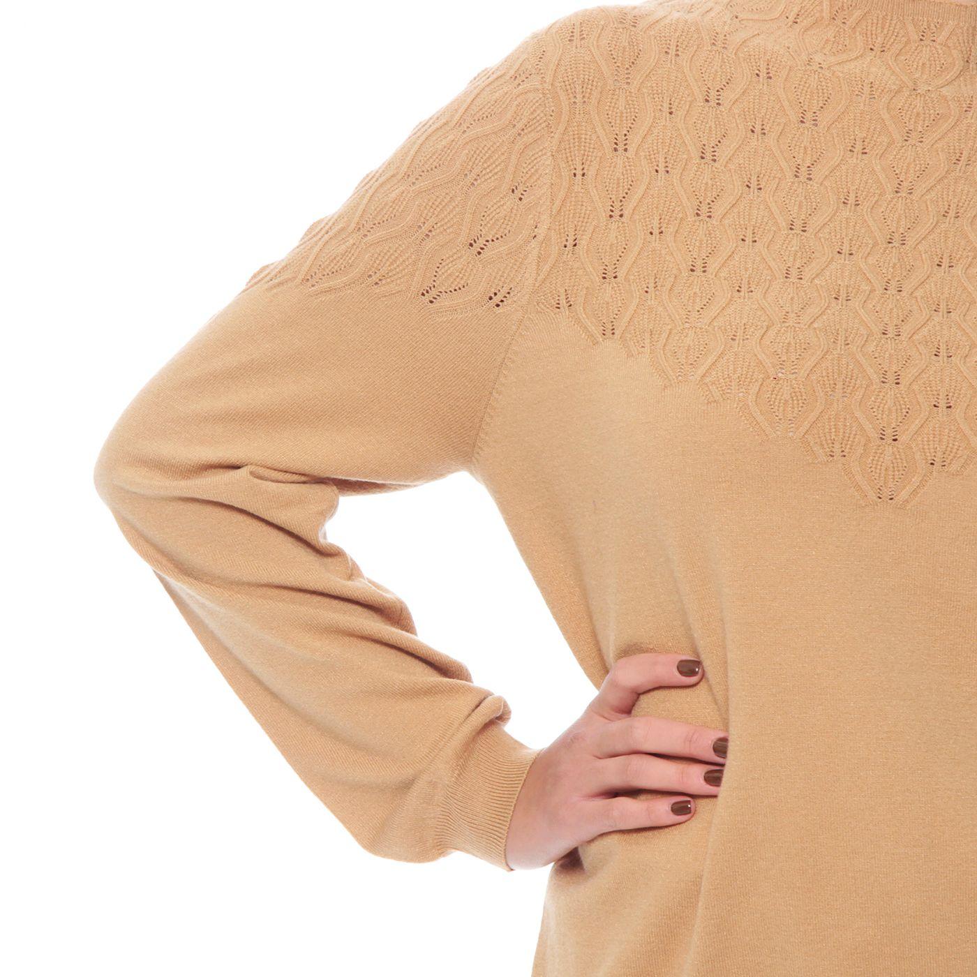 Sweater  Cuello Alto Manga Larga-3