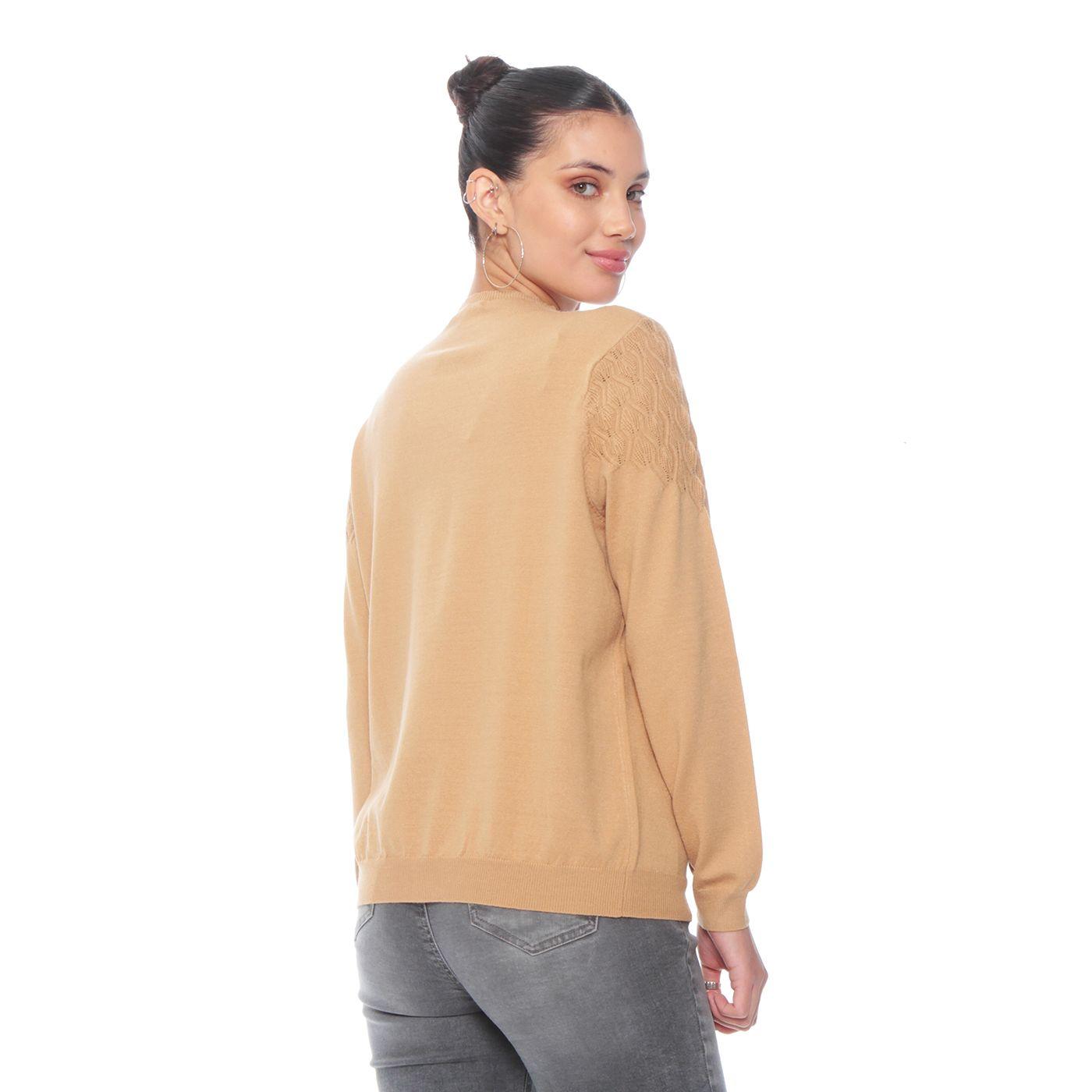 Sweater  Cuello Alto Manga Larga-4