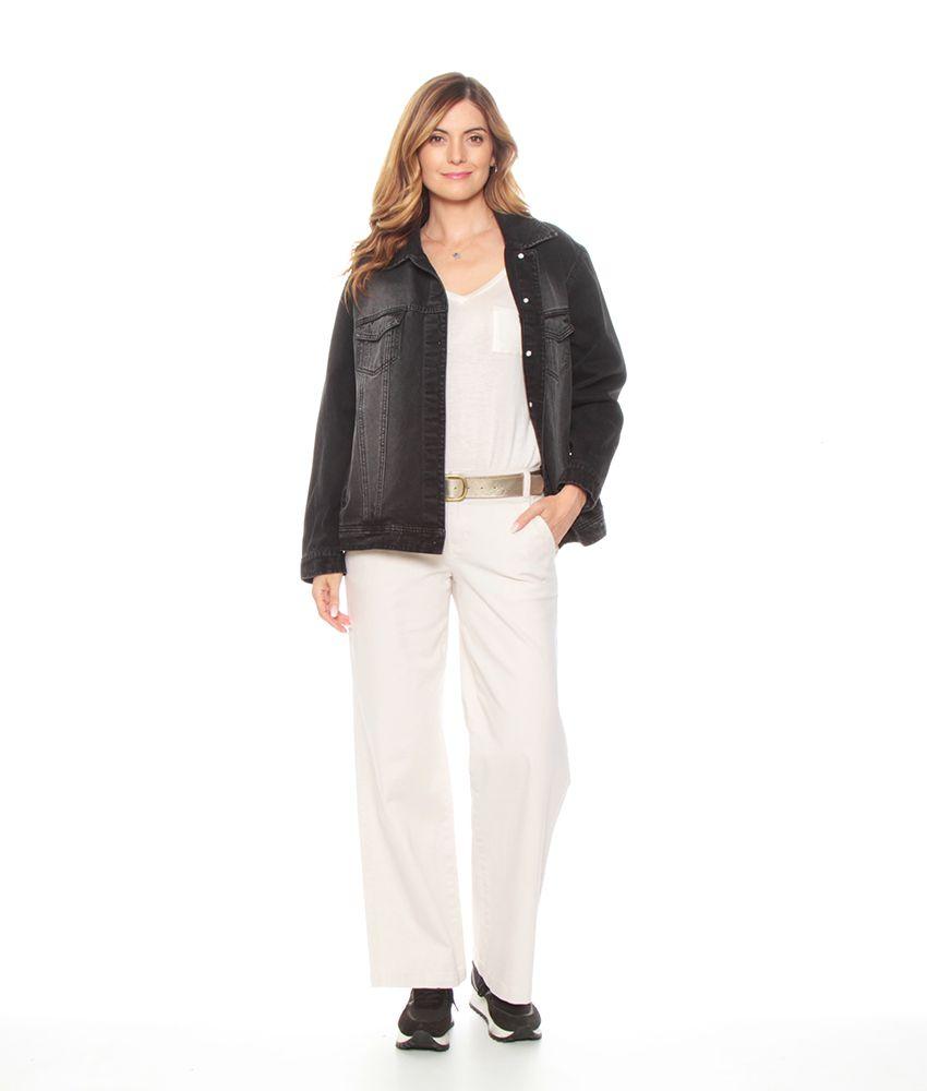 CHAQUETA DENIM MANGA LARGA OVERSIZE-5