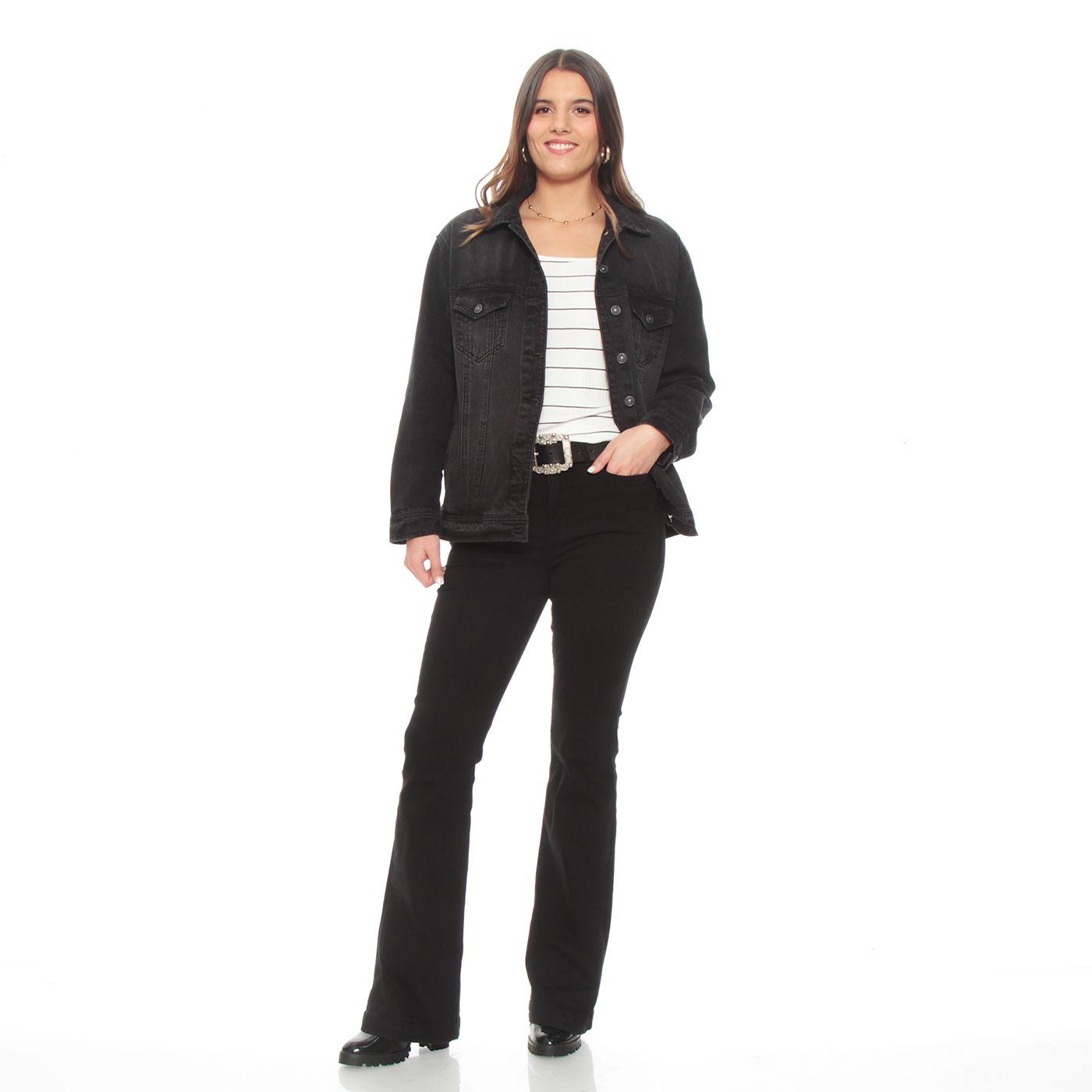 Chaqueta Denim Manga Larga Oversize-5