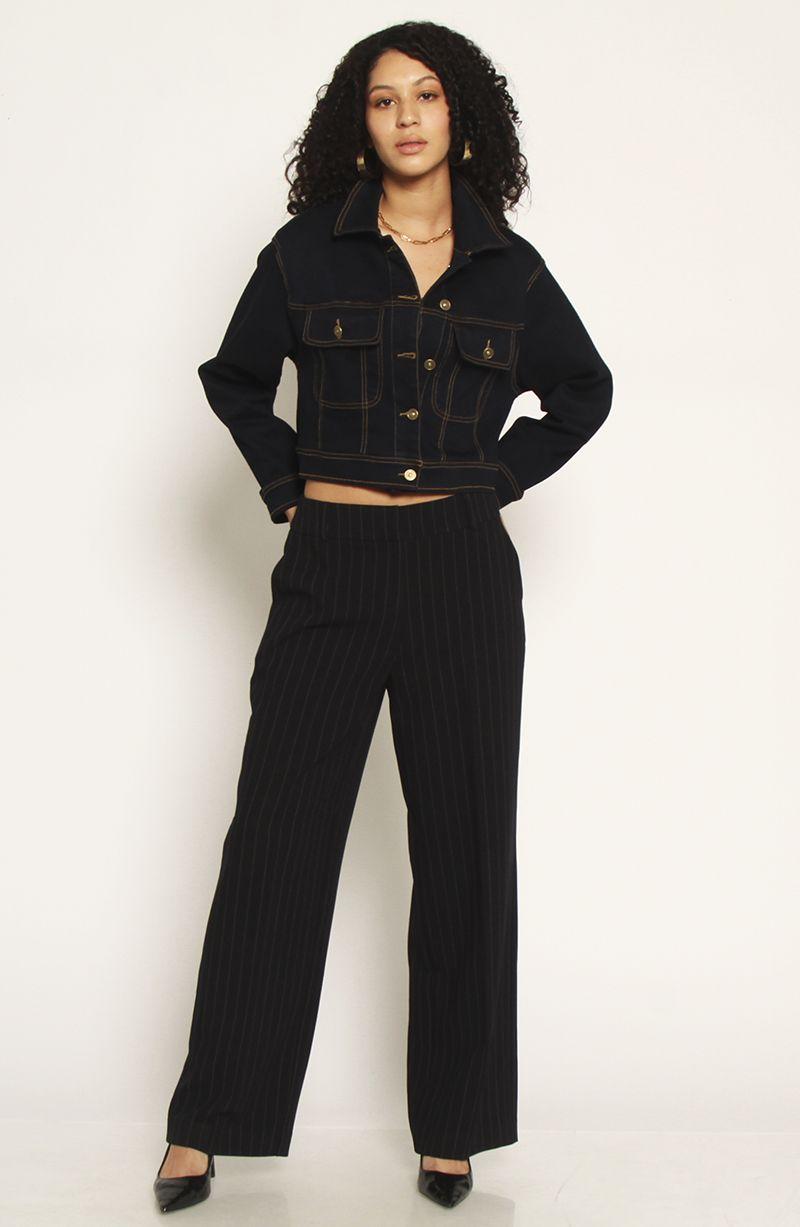Pantalon   Recto Tiro Alto  Pretina Basica-2