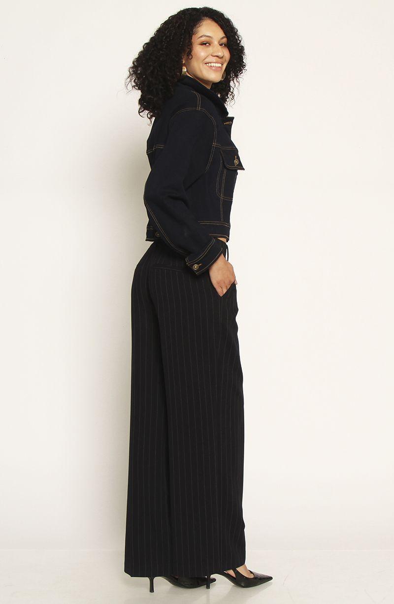 Pantalon   Recto Tiro Alto  Pretina Basica-6