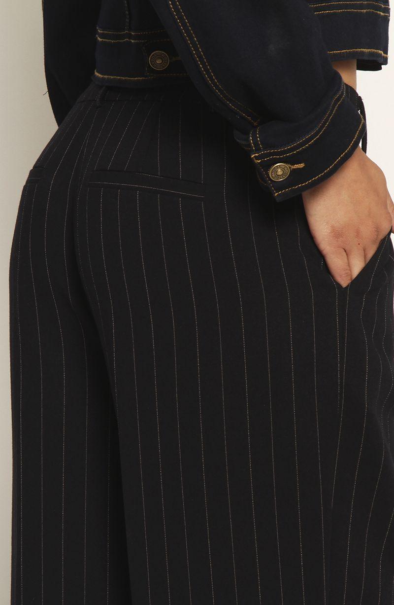 Pantalon   Recto Tiro Alto  Pretina Basica-4