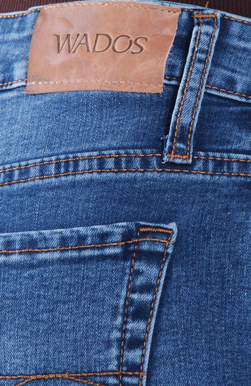 Jeans Recto Tiro Alto Pretina Basica Un Boton-9