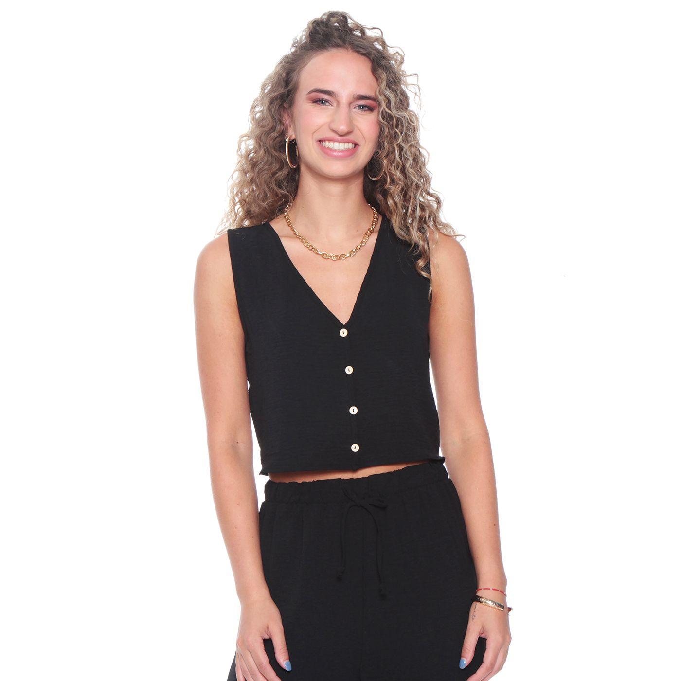 Conjunto Vest Y Pamntalon Solido-4