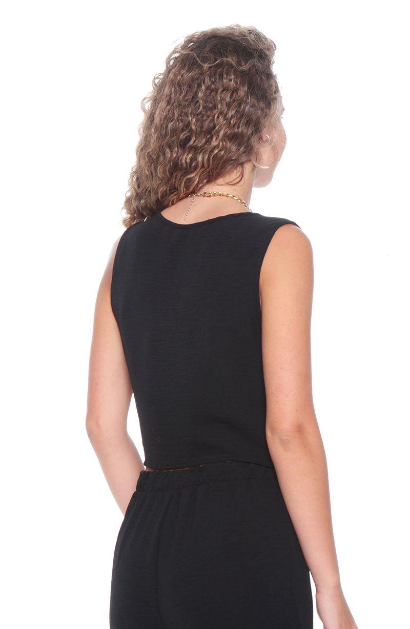 Conjunto Vest Y Pantalon Solido-7