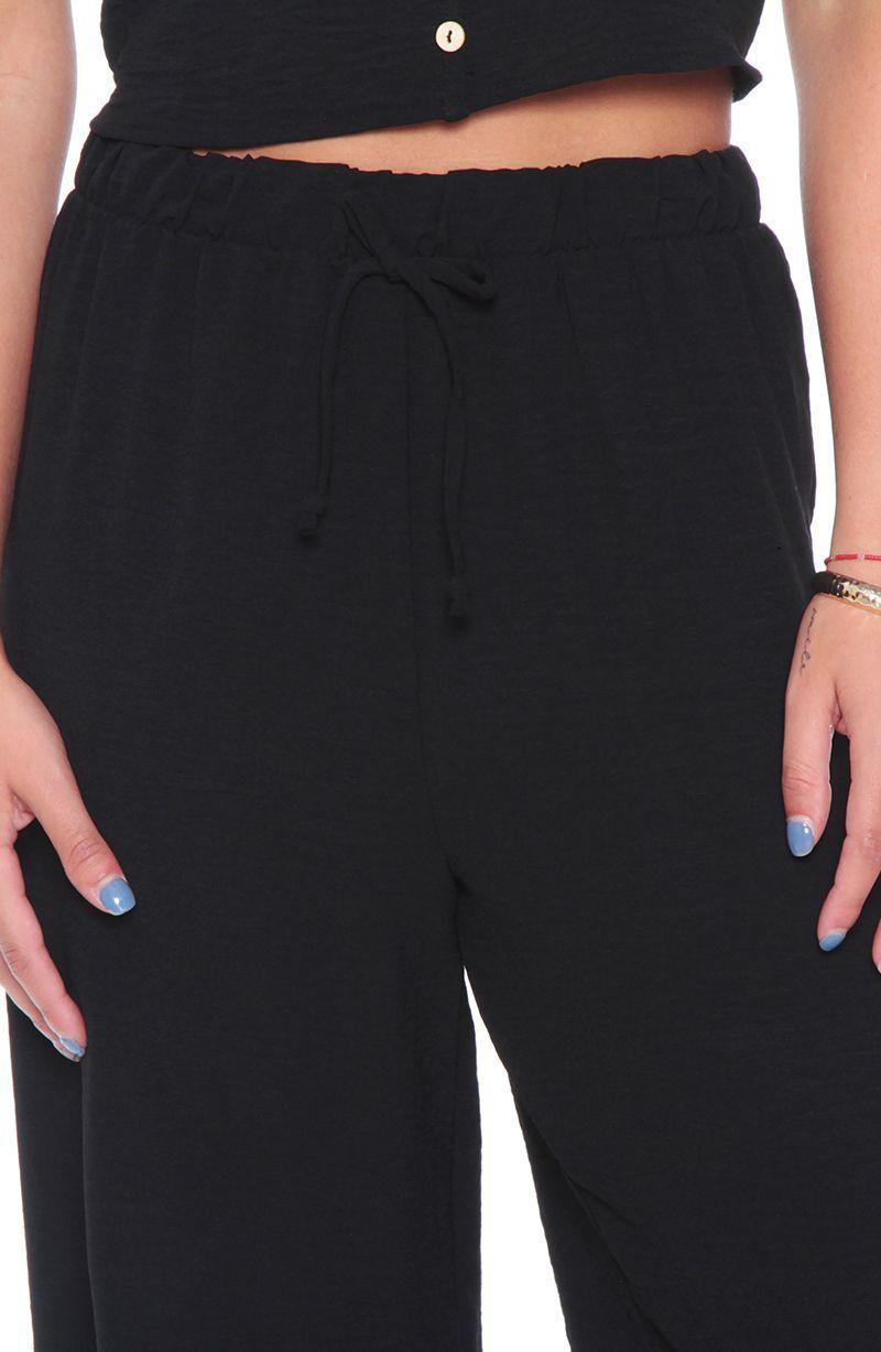 Conjunto Vest Y Pantalon Wide Leg Pretina Elasticada-9