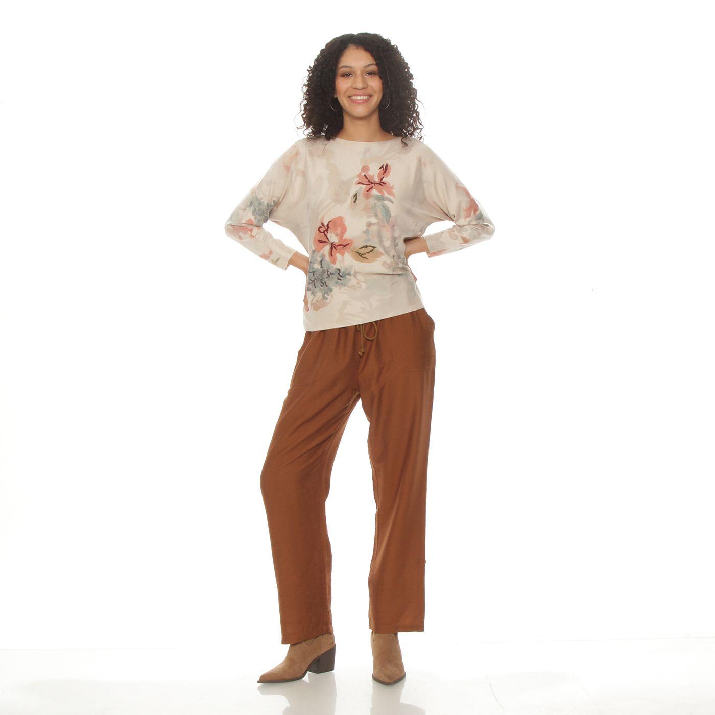 Sweater Manga 3/4 Sublimado   Escote Redondo-2