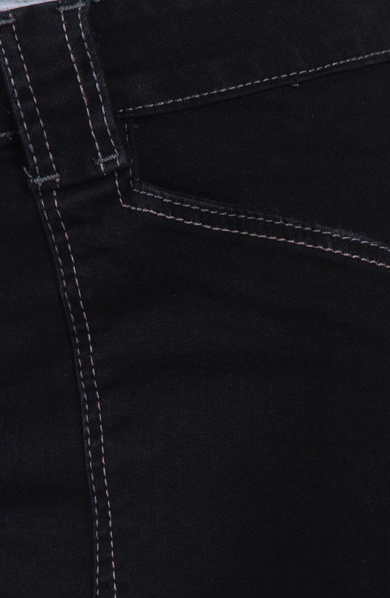 Jeans Wide Cargo Tiro Medio Pretina Basica Un Boton-6