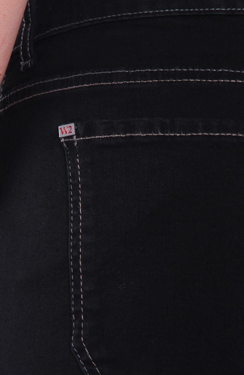 Jeans Wide Cargo Tiro Medio Pretina Basica Un Boton-8