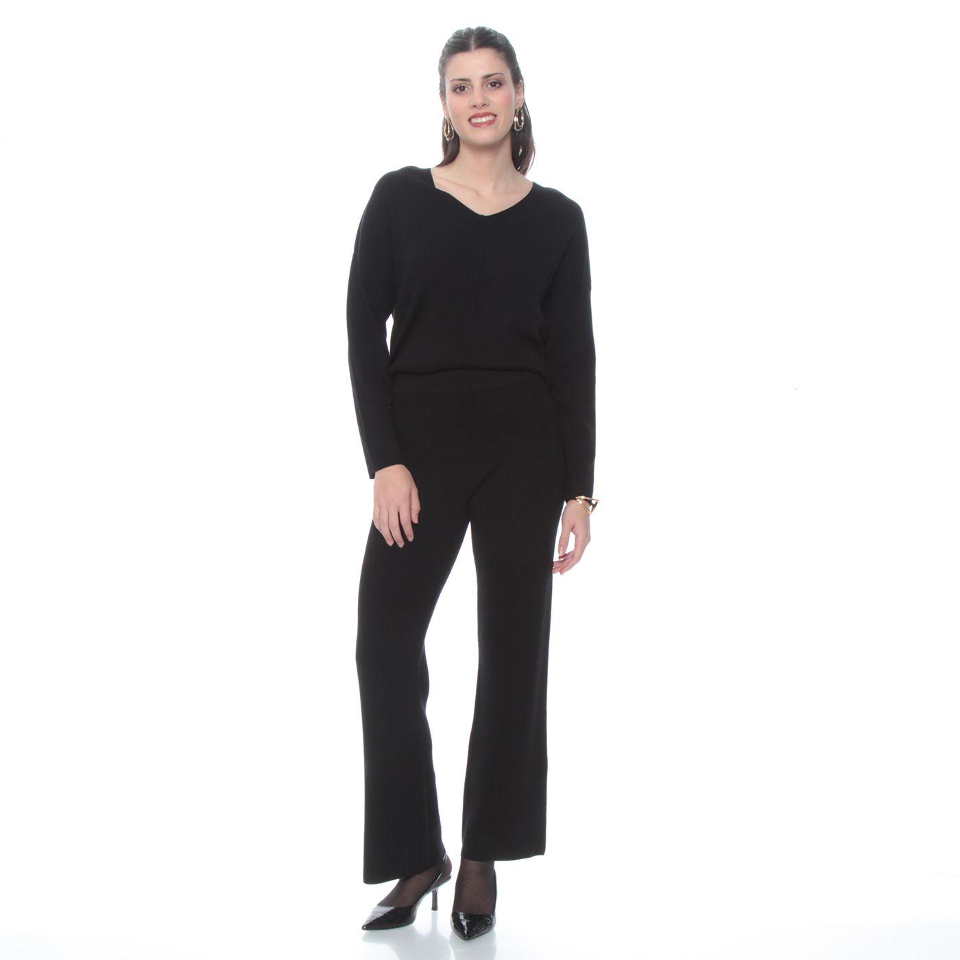 Conjunto Sweater Y Pantalon Solido-4