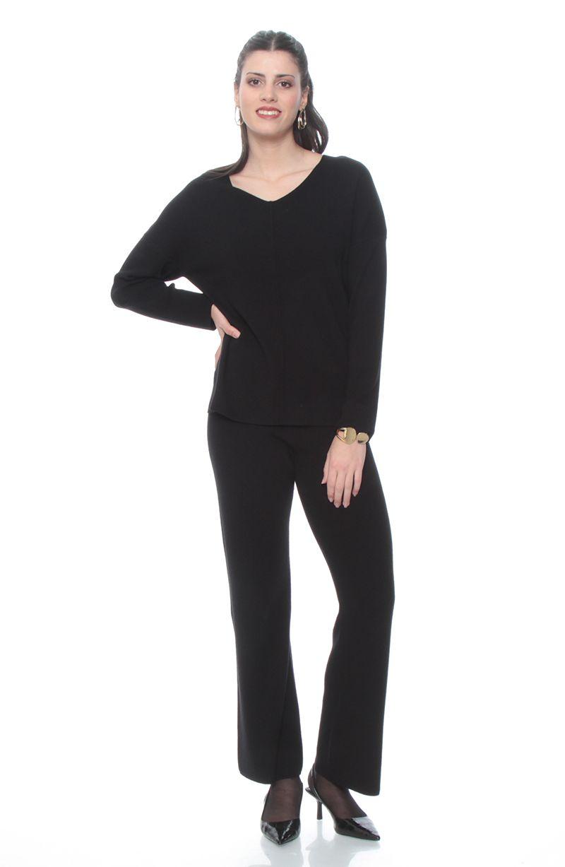 Conjunto Sweater Y Pantalon Solido-3