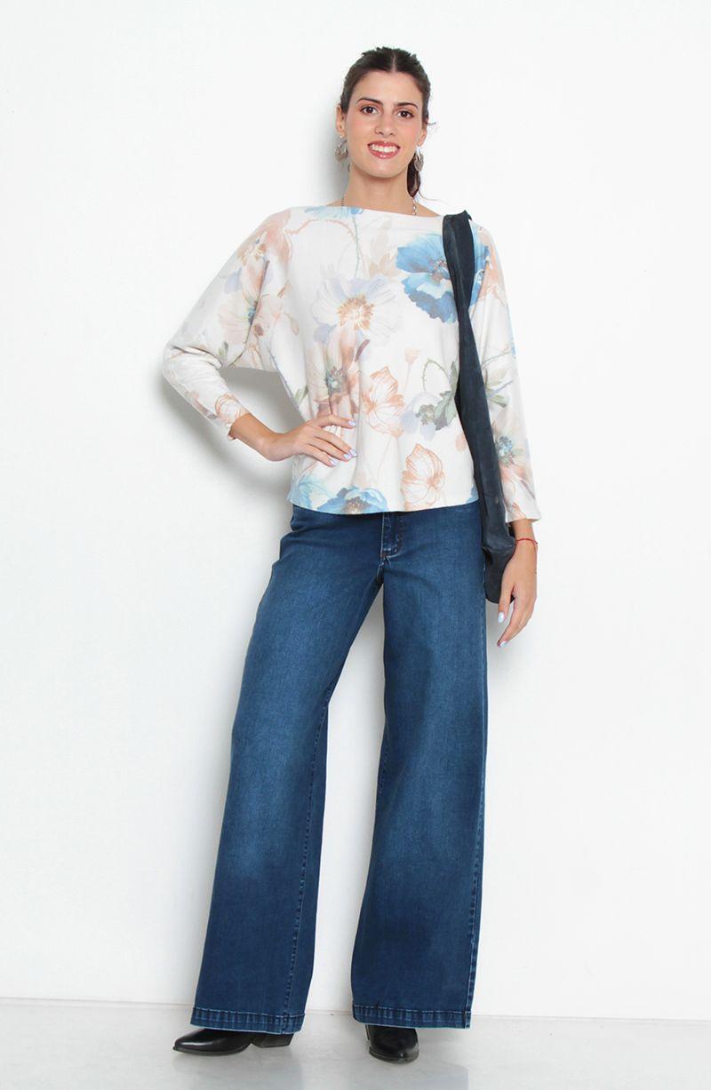 Sweater Sublimado Manga 3/4 Escote Redondo-3