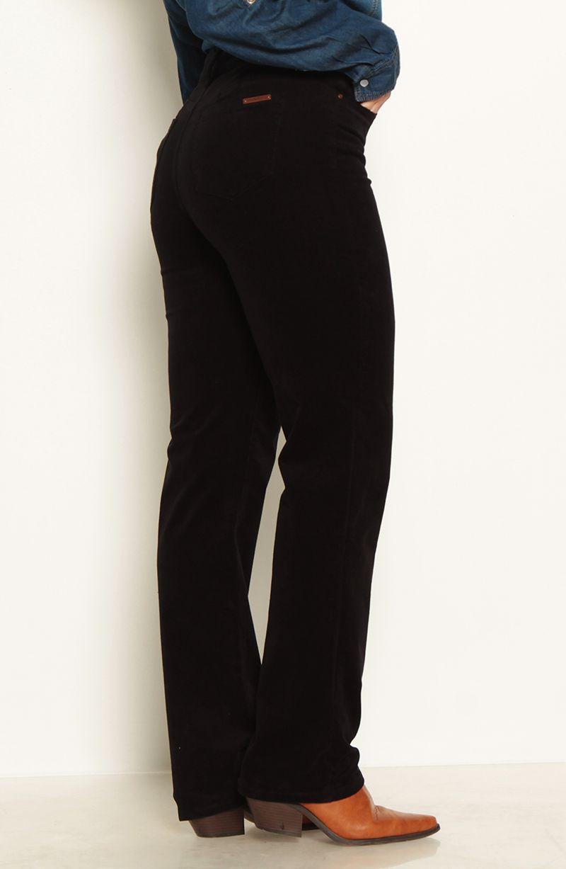 Pantalon Cotele Recto Push In Push Up Pretina  Basica Un Boton-4