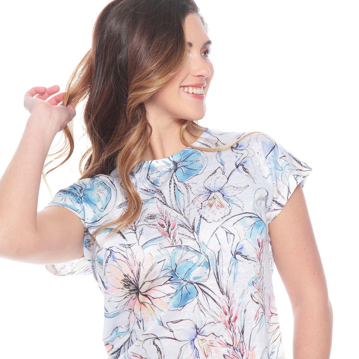 Polera Manga Corta Sublimada-1