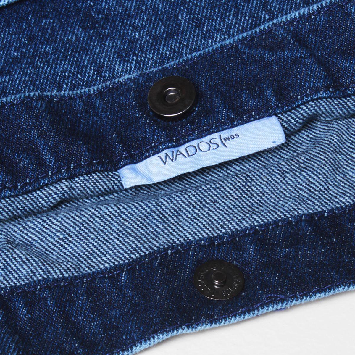 Bolso Con Bolsillo Denim-4