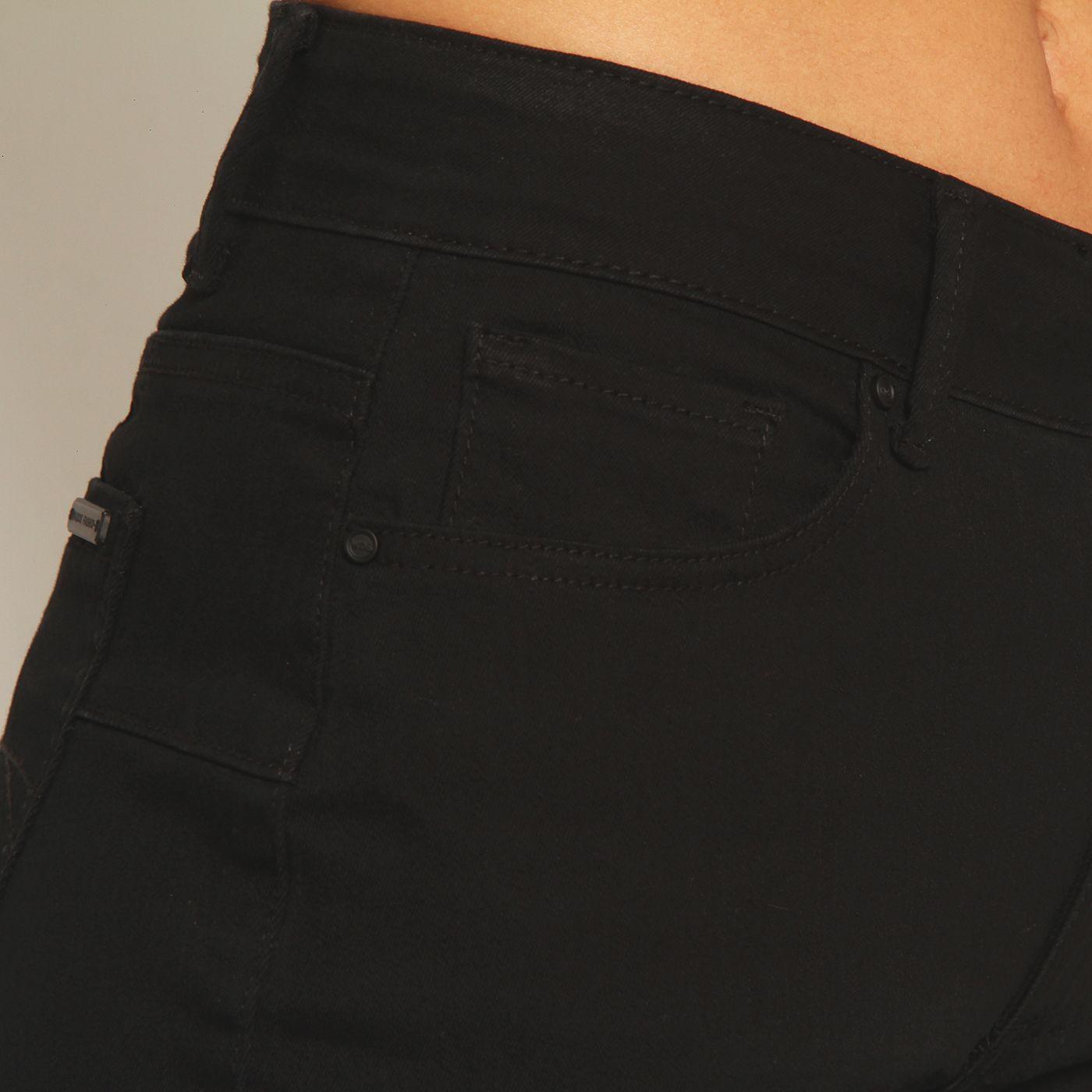 Jeans Flare  Tiro Alto Pretina    Basica-8