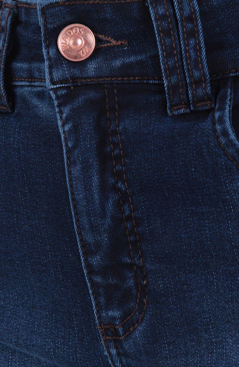 Jeans Wide Tiro Alto Pretina Basica Un Boton-6