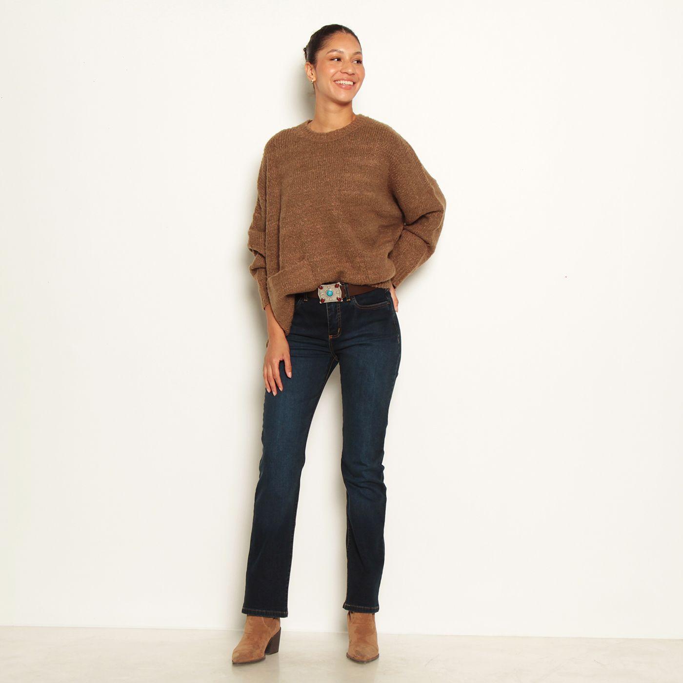 Sweater Manga Larga Escote   Redondo-3