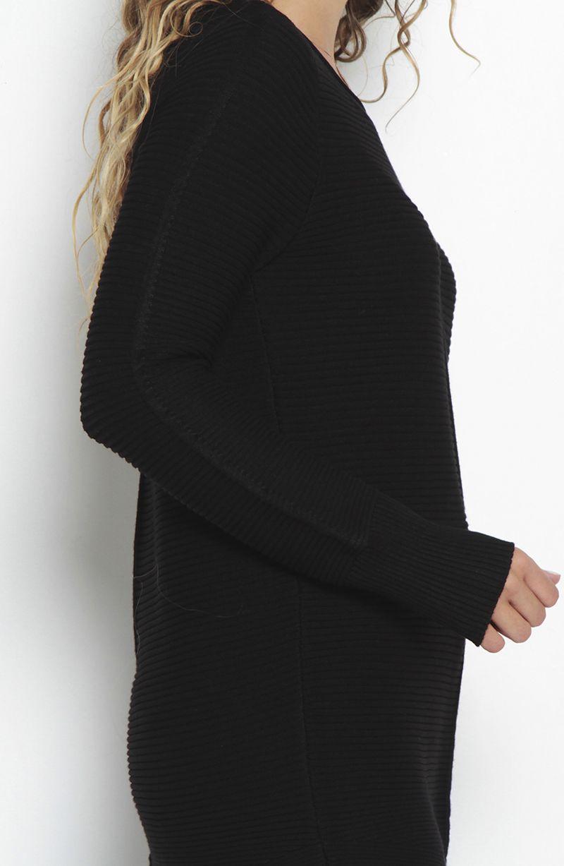 Sweater Basico Manga Larga   Escote Redondo-3