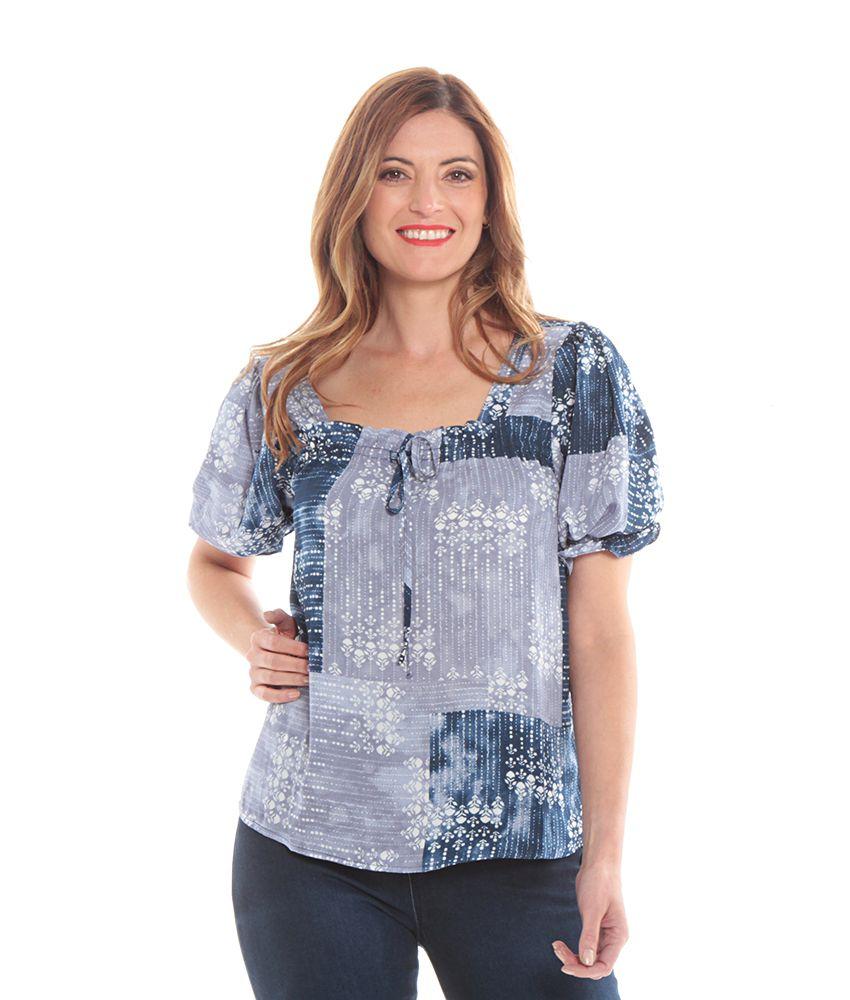 Blusa Manga Codo Est-0