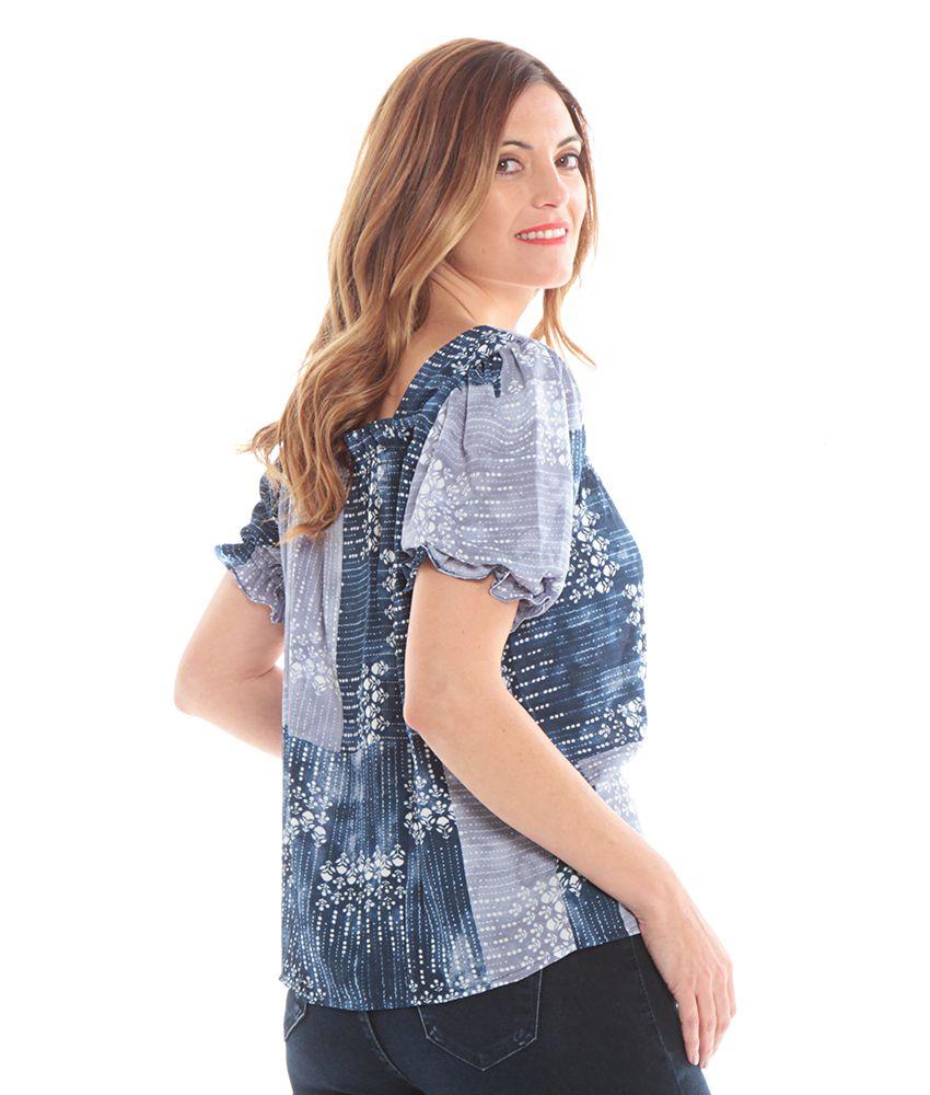 Blusa Manga Codo Est-4