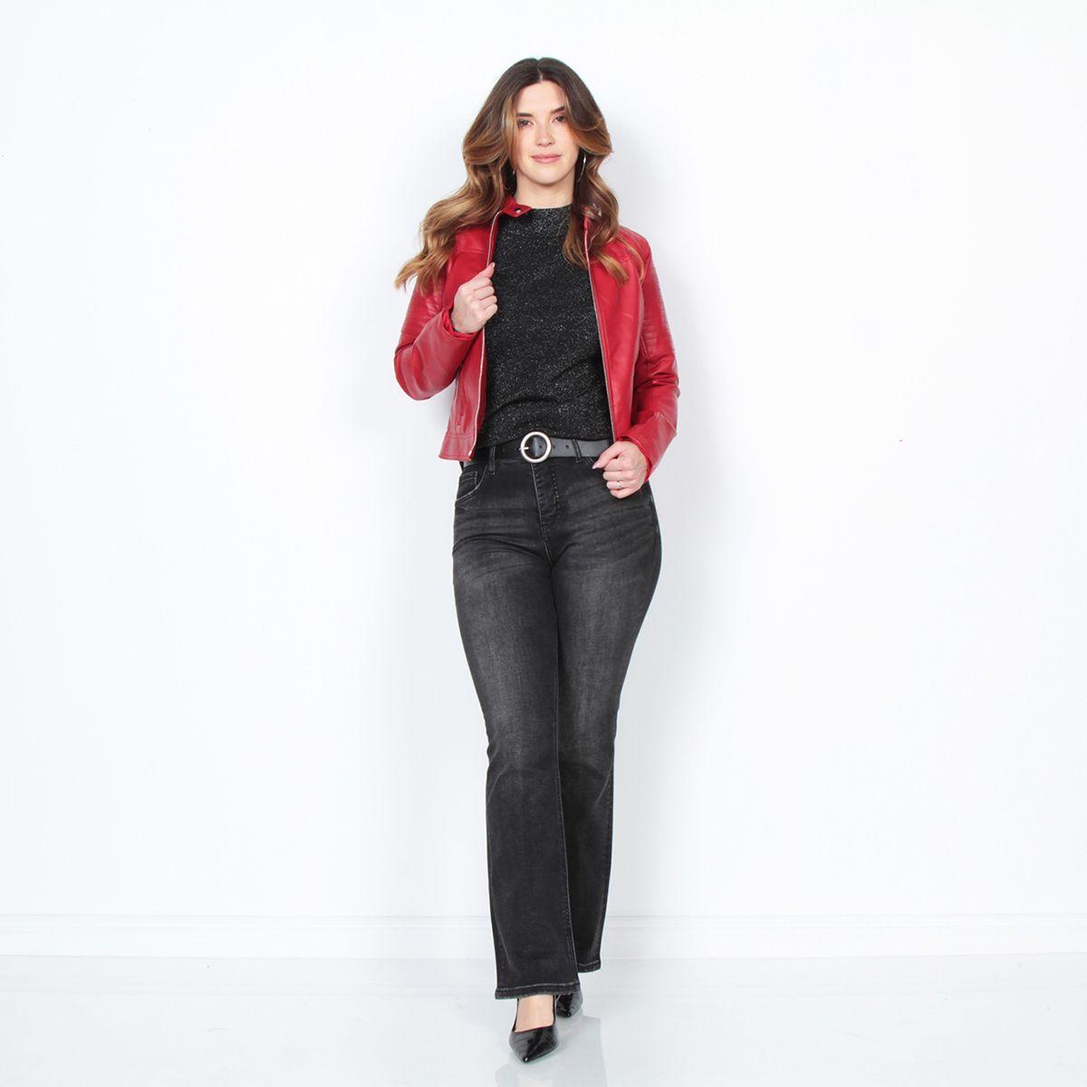 Sweater Lurex Manga Larga Con Cuello Alto-4