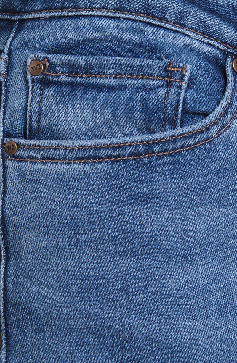 Jeans Wide Leg Tiro Alto Pretina Basica 1 Boton-3
