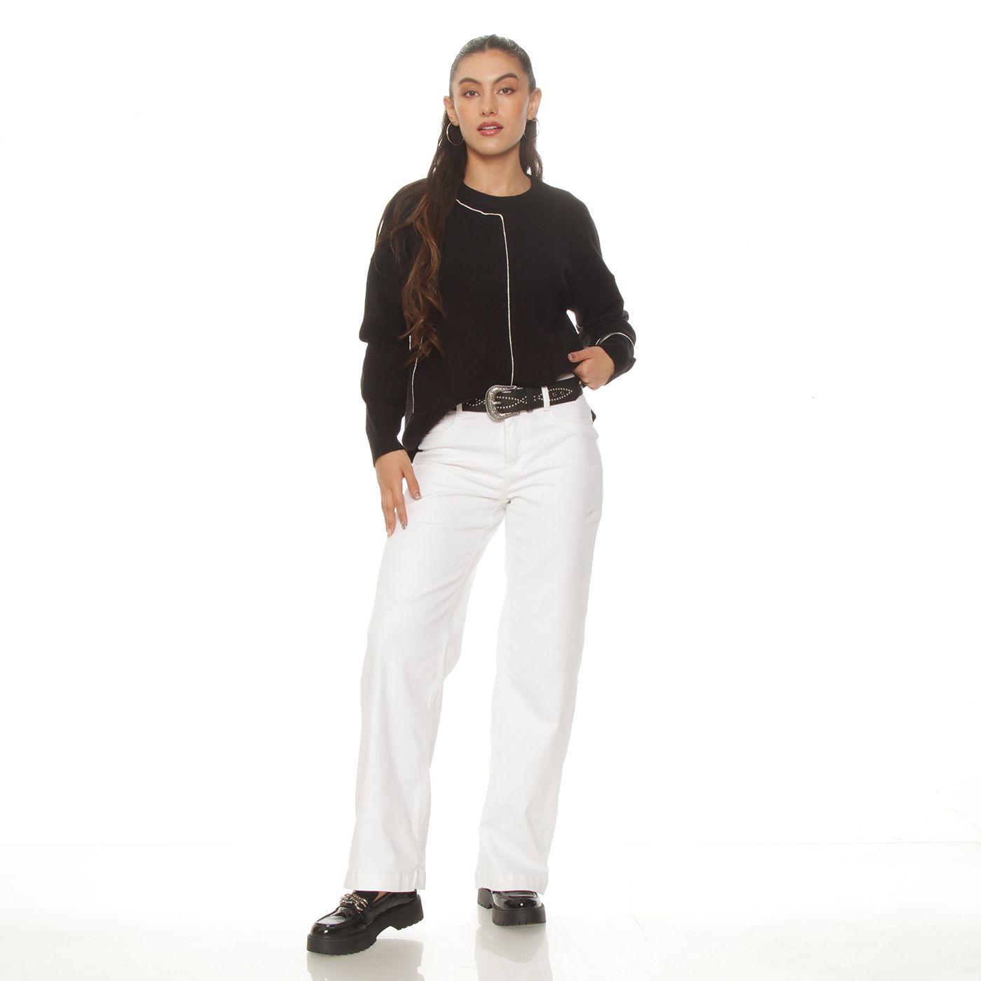 Sweater Escote Redondo Manga Larga-3