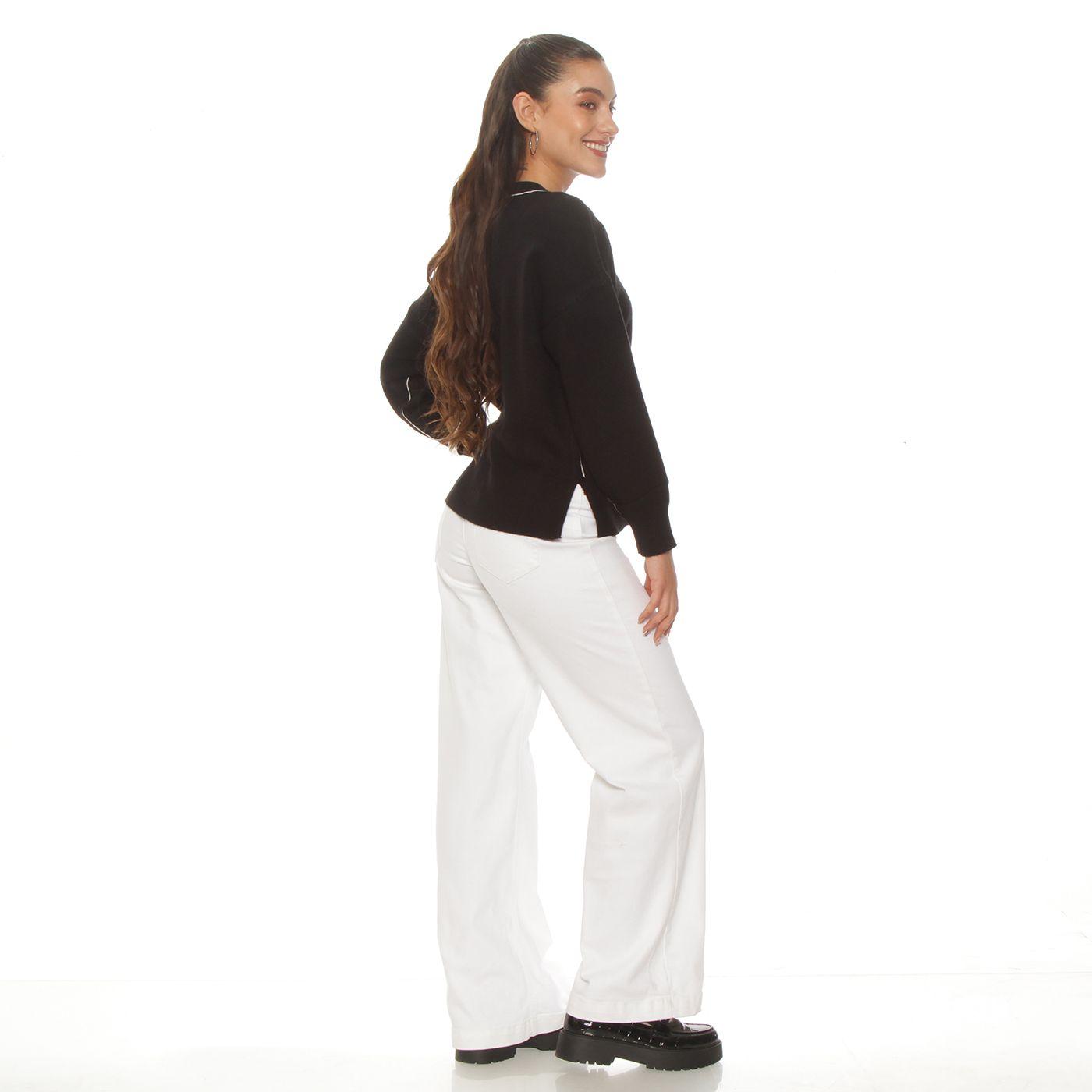 Sweater Escote Redondo Manga Larga-6